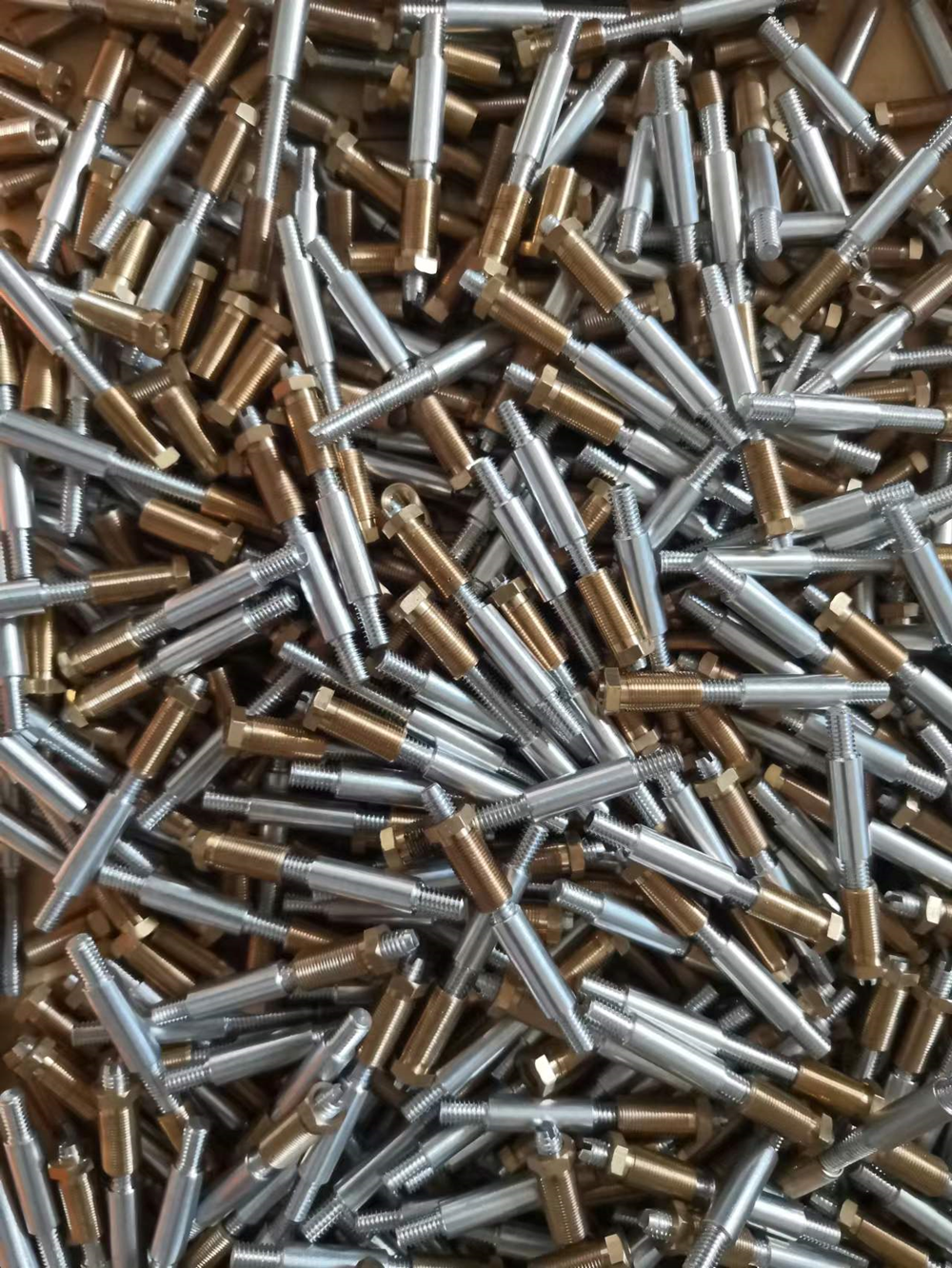 aluminum & copper NC turned parts